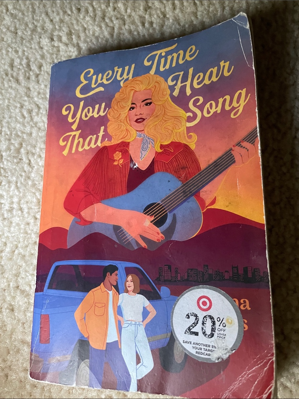 Every Time You Hear That Song — Colorful Illustrated Paperback Back Cover